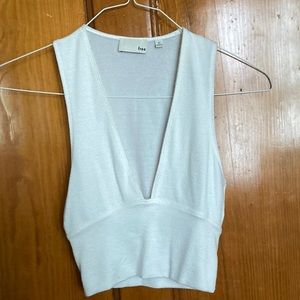 XS Knit Aritzia Cropped Tank